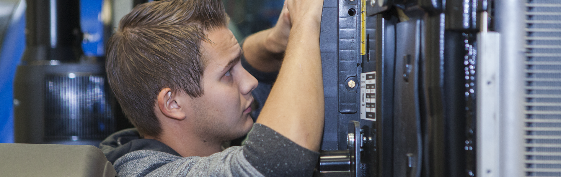 Agrotechniek student