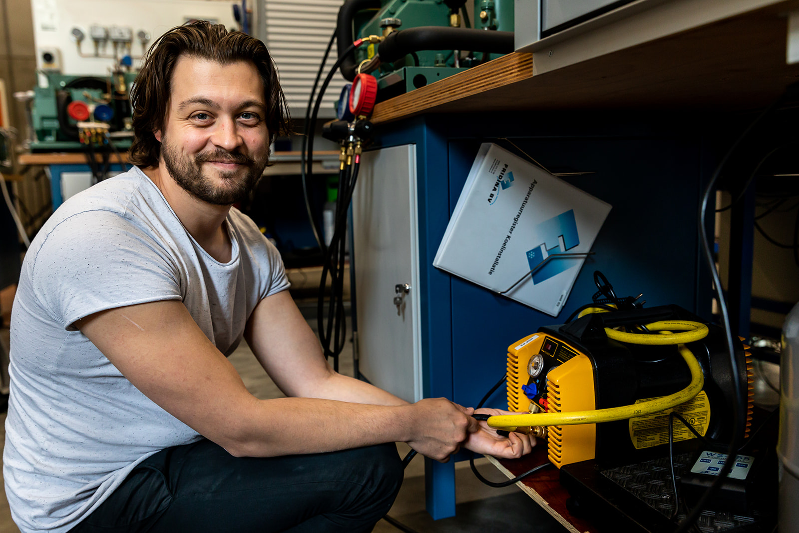 Koeltechnische vakman