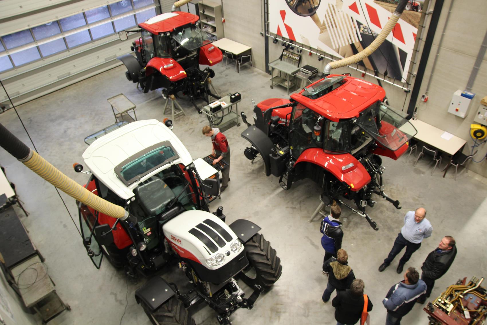 Case IH Steyr Werkplaats