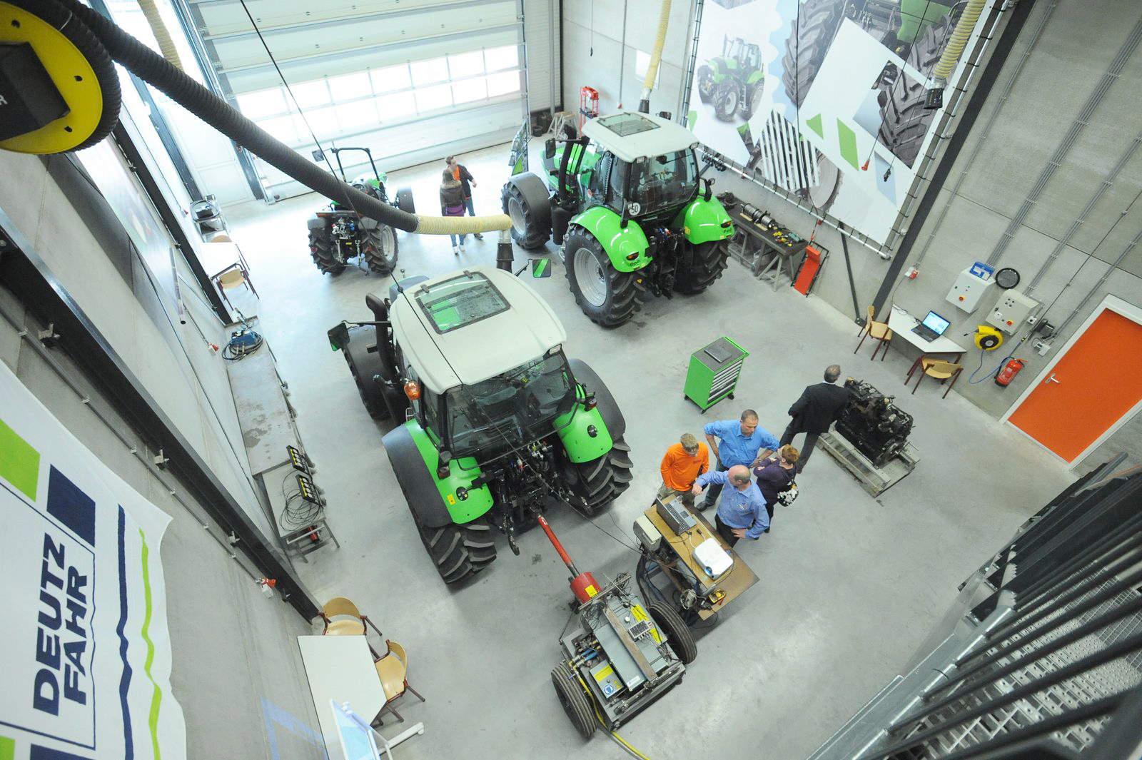 Werkplaats Deutz-fahr