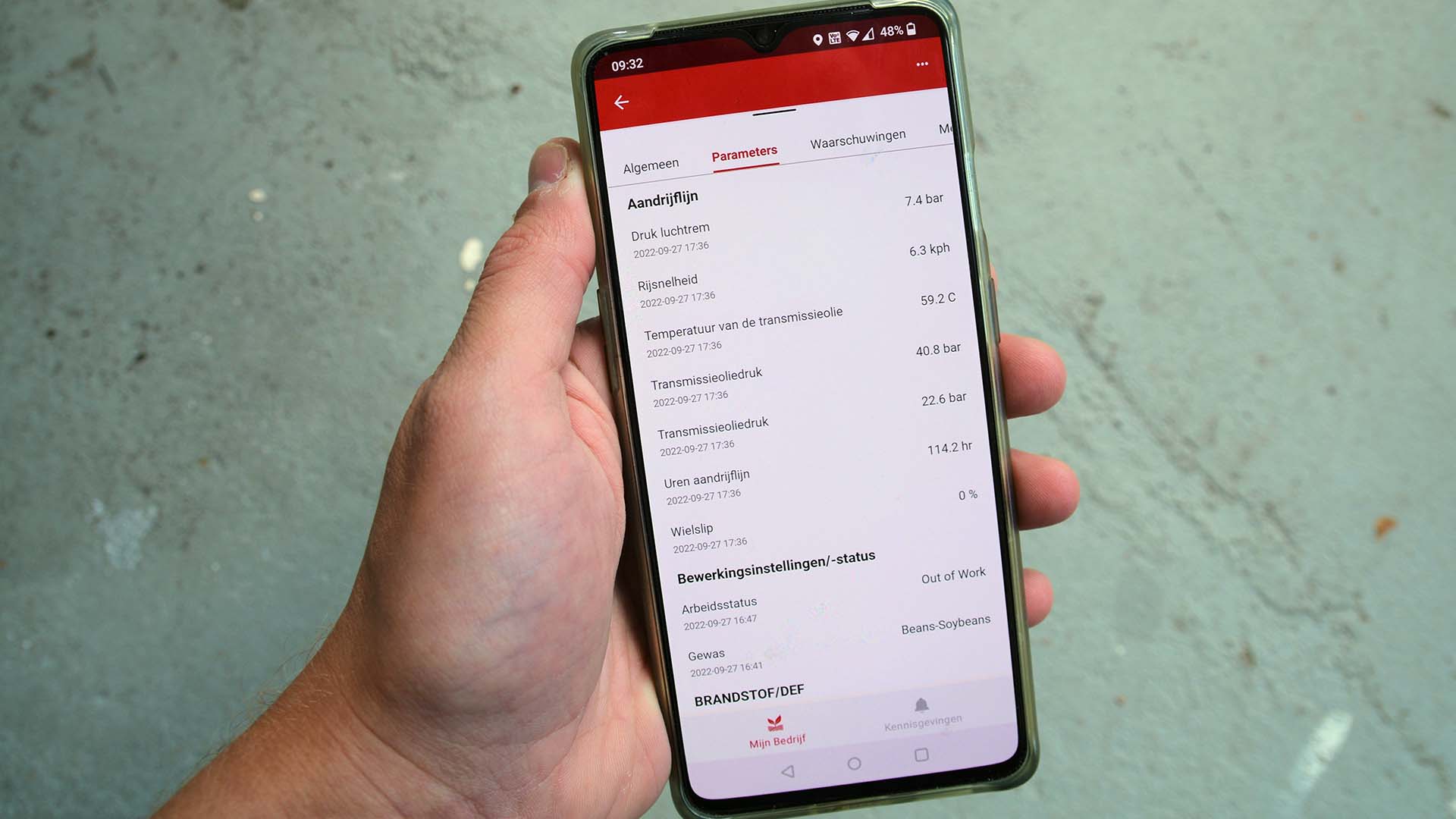 Wat heeft een boer aan zijn machinedata