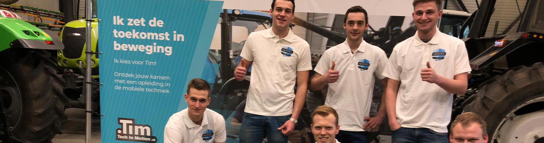 Skills heroes op training bij Aeres Tech