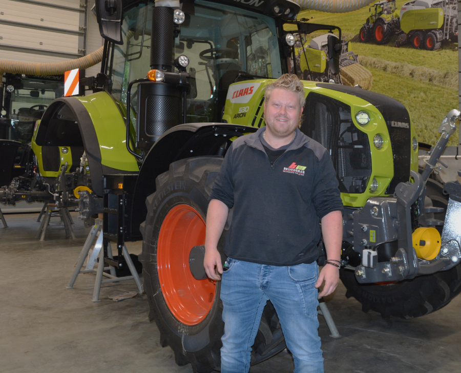 Student Xander de Raad volgde twee monteursopleidingen